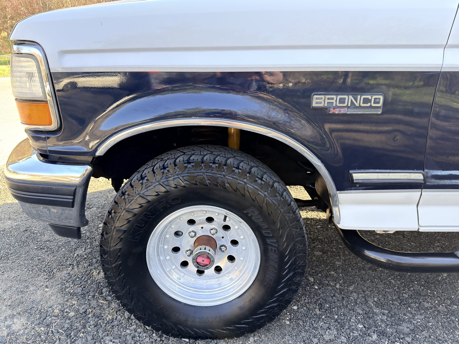 Wheel + Bronco Badge